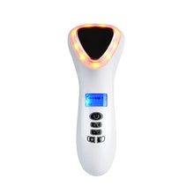 Load image into gallery viewer, Vaporizador facial para Massagem Ultra-sónico de Luz Quente e Fria, Redutor de rugas e de pés de galinha
